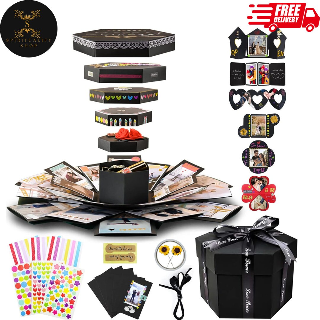 Explosion Gift Box Surprise Explosion Album Gift Box DIY Etsy