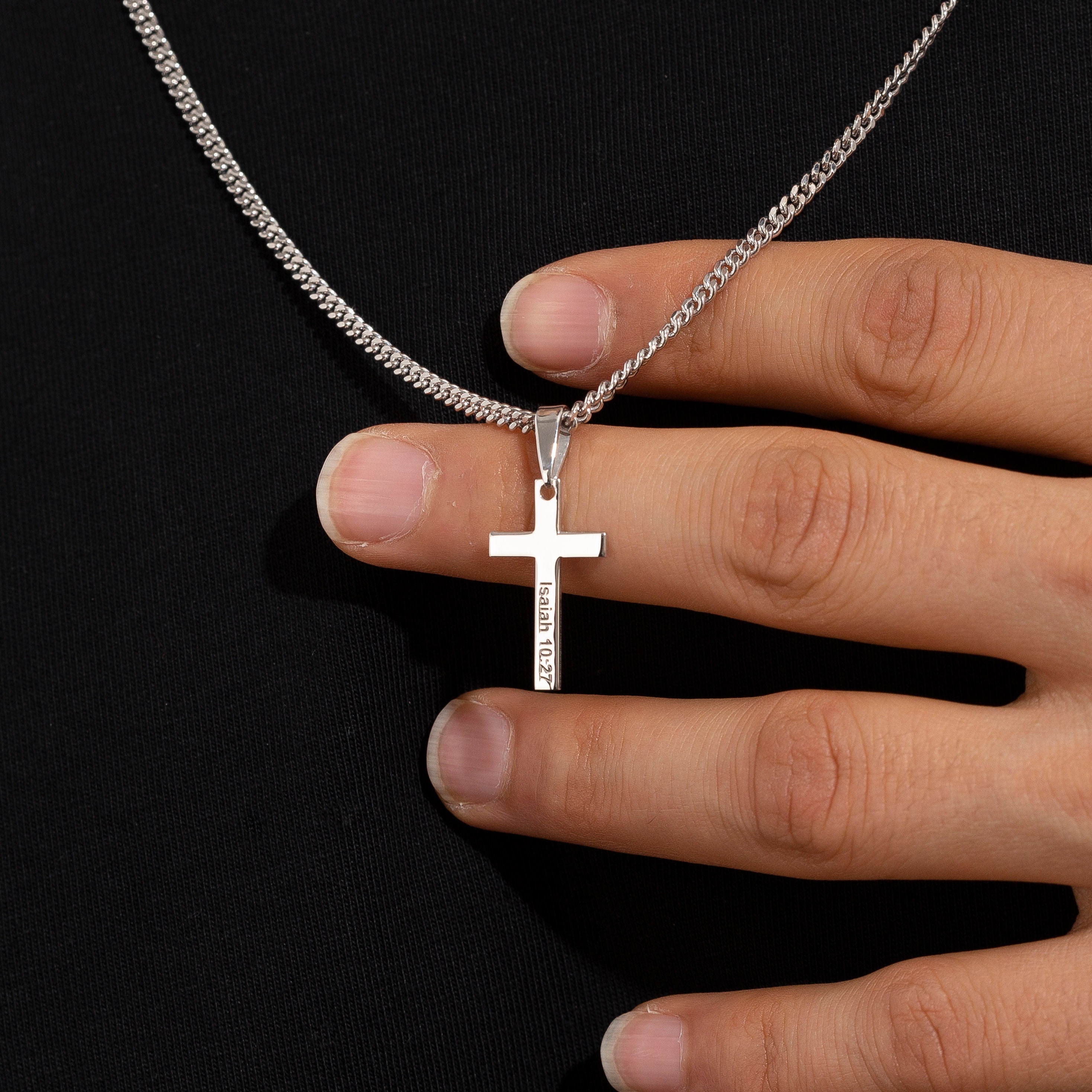 ‪︎❤︎‪︎ Guy Silver Necklace - Etsy