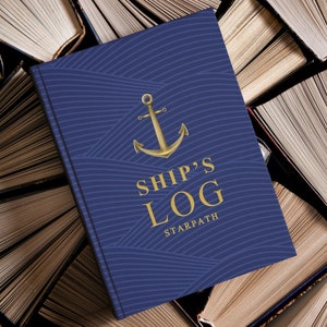 Personalized Nautical Journal, Captain&#39;s Log, Fishing Diary, Ideal Gift for Boat Owner, Yacht Accessories, Boating Memories, Boat Guest Book