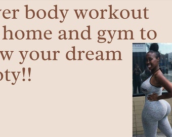 Dream booty workout hotsell
