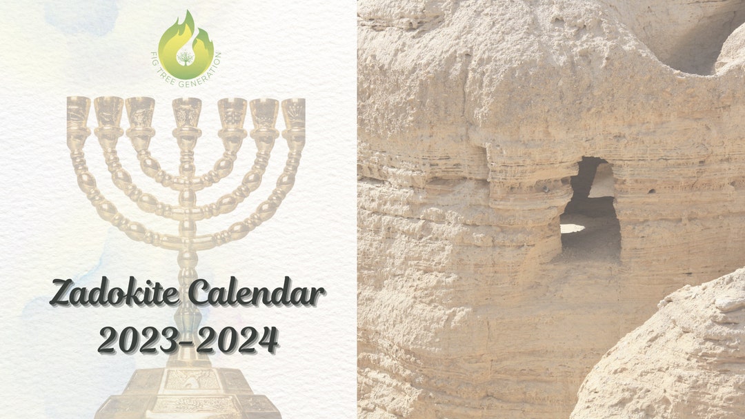 Zadokite Calendar 20232024 Etsy