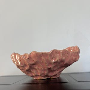 Piatto decorativo rosa