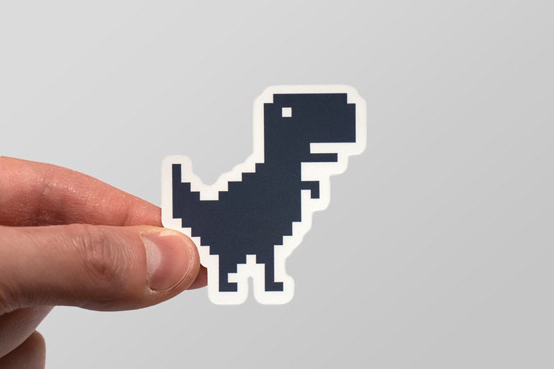 Chrome game dinosaur - Etsy 日本