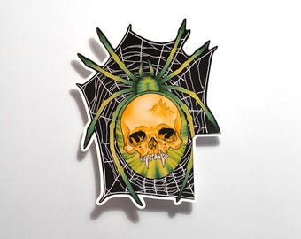 Kirk Hammett, KH-3 Spider Skull Guitar Sticker