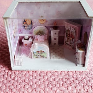 Puppenhaus, Miniaturen, Szene im Maßstab 1:144