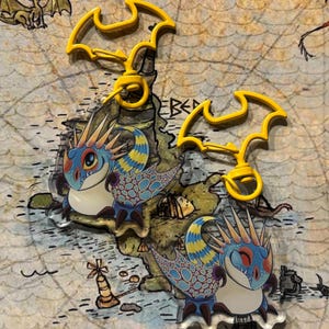 Stormfly Loaf - How To Train Your Dragon Keychain
