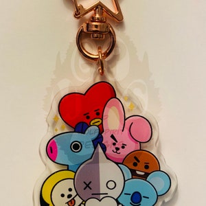 BTS-BT21 Bundle Up Keychain