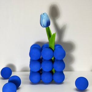 Klein Blue Cube, Home Decor, Geometric Photography Props, Home Decor,Geometric Photography, Photo Props