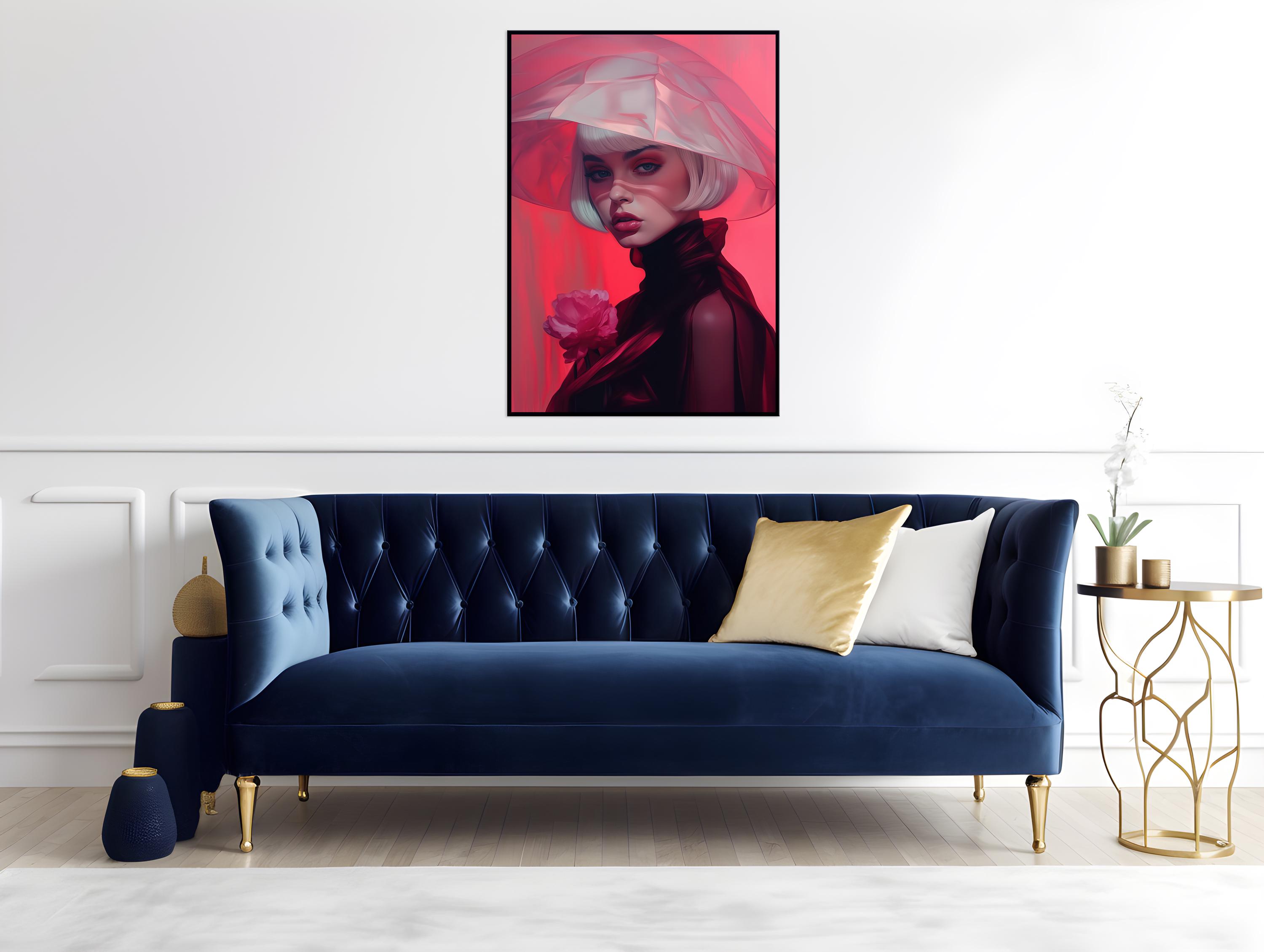 Woman With Hat Portrait | Instant Download | Printable Wall Art ...