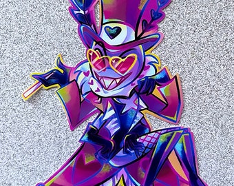 Hazbin Hotel Valentino Chibi Stickers