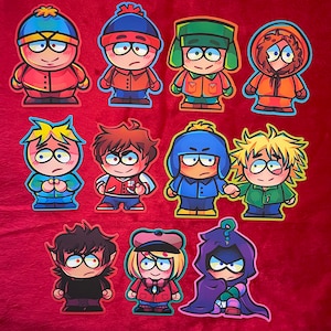 Chibi South Park Stickers