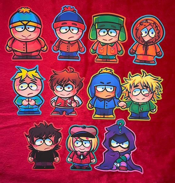 Chibi South Park Stickers 