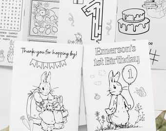 Peter Rabbit and Benjamin Bunny Coloring Book by Beatrix Potter, Unused ...