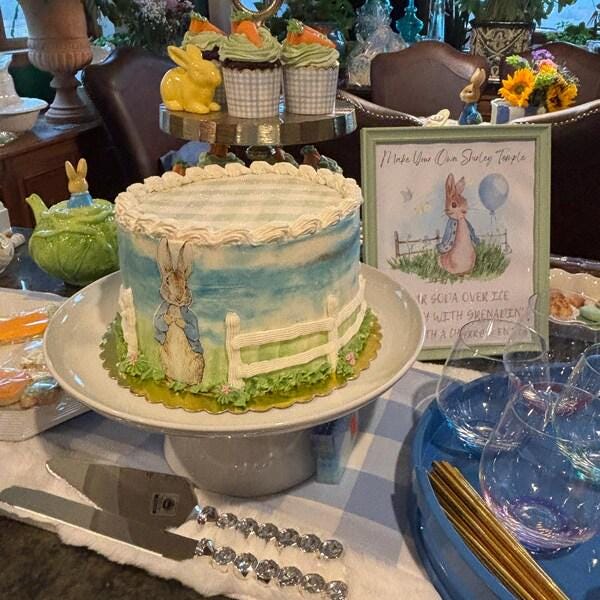 Editable Peterrabbit Party Welcome Sign | Peter Rabbit Party Sign Decor ...