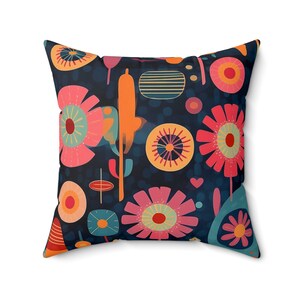 Vintage Candy Delight Throw Pillow -