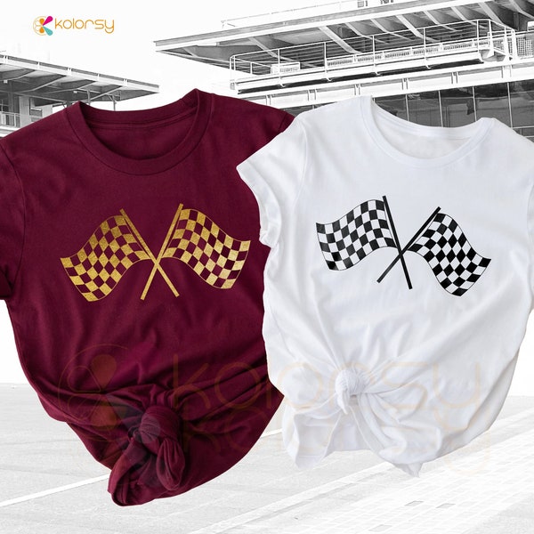Checkered Flag Shirt, Indianapolis Motor Speedway Shirt, Racing Flag, Start Flag, Race Lover Shirt, Racing Tee, Racing Shirt, Indy 500 Shirt