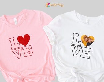 Custom Valentine's Day Shirt, Custom Love Shirt, Friendship Shirt, Valentines Day Gift, Happy Valentines Day Shirt, Love Sweatshirt, Heart