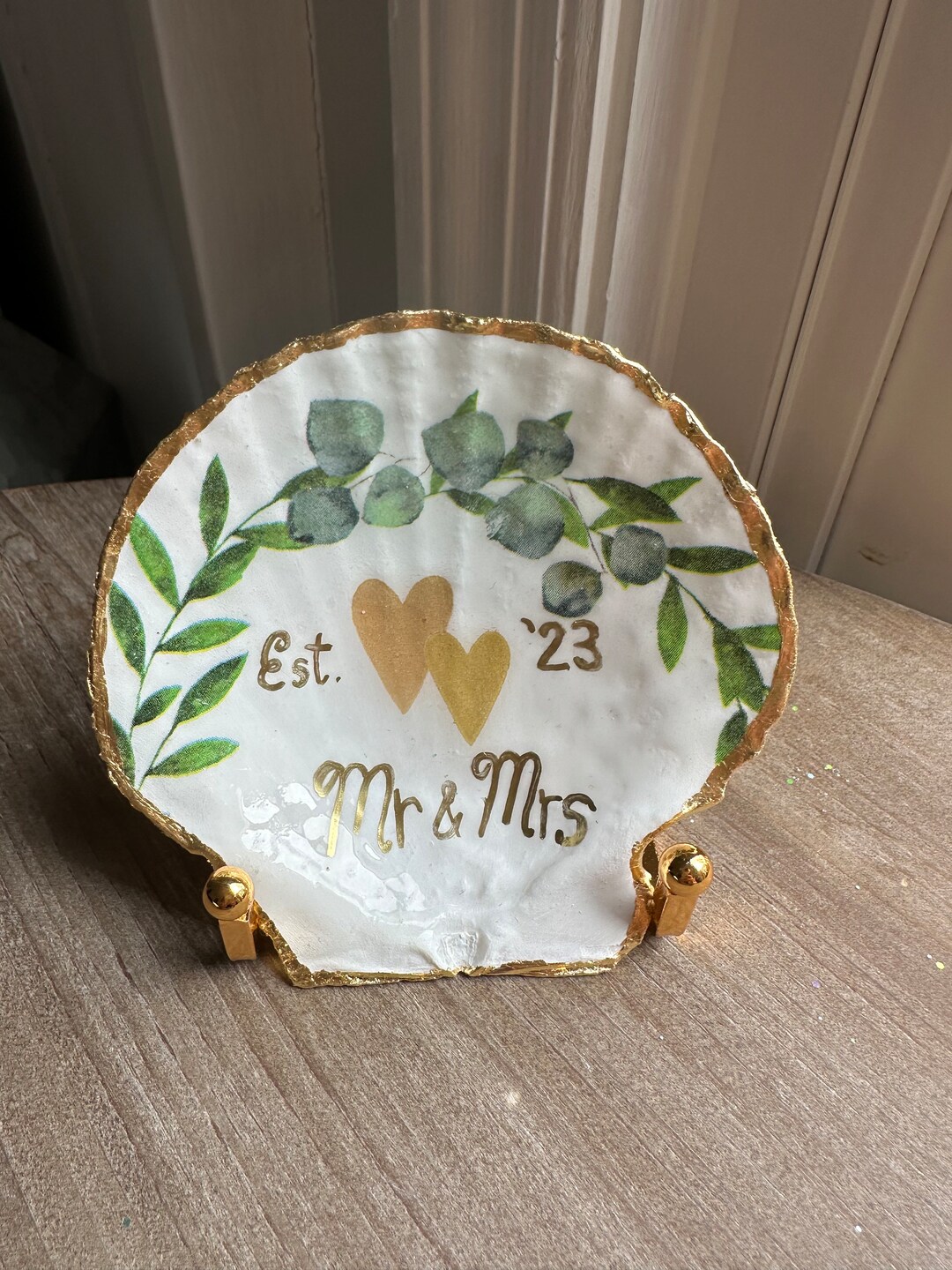 Wedding Gift Ring Dish, Bridal Shower Ring Dish, Wedding Jewelry Holder ...