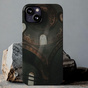Islamic Mosque Phone Case Slim iPhone Cover Muslim Gift Idea Elegant Masjid Art Case Spiritual Islamic Design Muslim Phone Accessory