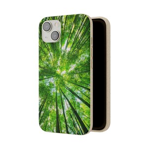 Biodegradable iPhone Case: Eco-Friendly Slim Cover with Natural Tree Design - Sustainable Phone Protection image 8