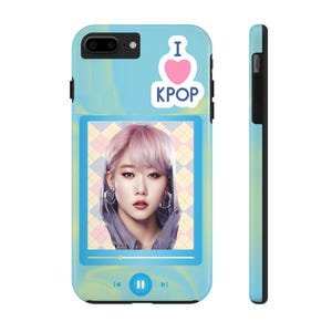 Trendy Kpop Phone Case for Fans, Aesthetic iPhone Cover with Idol-Inspired Design, K-pop Stan Gift Idea, Cute Korean Style Case