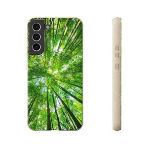 Biodegradable iPhone Case: Eco-Friendly Slim Cover with Natural Tree Design - Sustainable Phone Protection image 6