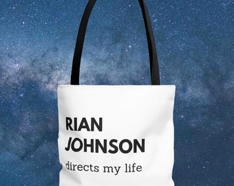 Rian Johnson Director Tote Bag: Knives Out, Glass Onion, Star Wars