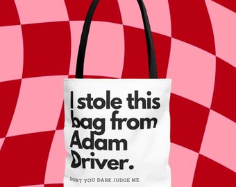 Adam Driver Tote Bag: Funny Fan Gift, Fandom Merch