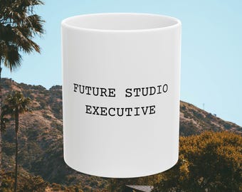 Future Studio Executive Mug | Ceramic Coffee Cup, 11oz 15oz
