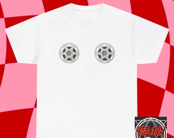 Ask Me About My Movies Tee: Funny Film Lover Unisex T-Shirt