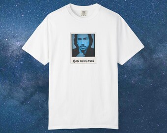 Ben Solo Lives Polaroid T-shirt | The Hunt For Ben Solo Fan Campaign