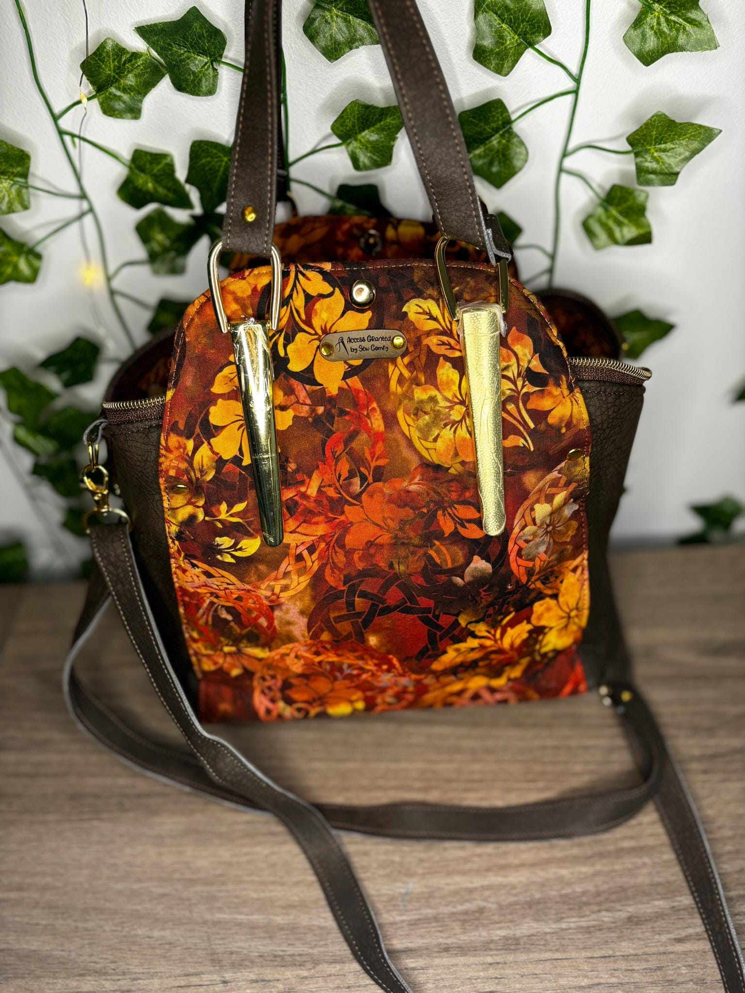 Evelyn Crossbody Woven Tan main image 1