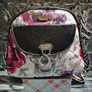 Skull Betsy Bowler Crossbody Bag
