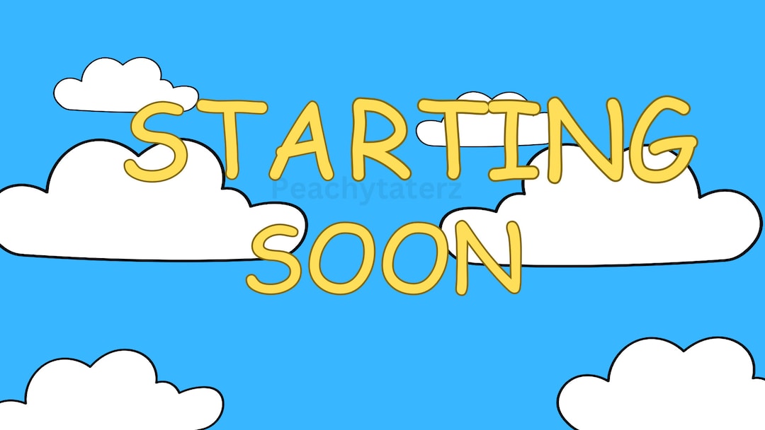 Animated Simpsons Starting Soon Screen Etsy