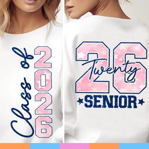 Class of 2026 SVG Png Senior 2026 PNG Senior Class of 2026 Svg png Graduation 2026 Svg Graduation Svg Cut file for Cricut Sublimation Design