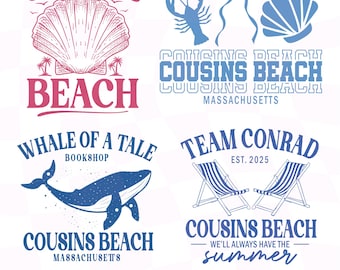 TSIP Summer I turned Pretty PNG, Conrad Cousins beach Connie Baby Whale of a Tale Bookshop For Print Nostalgic Beach Town