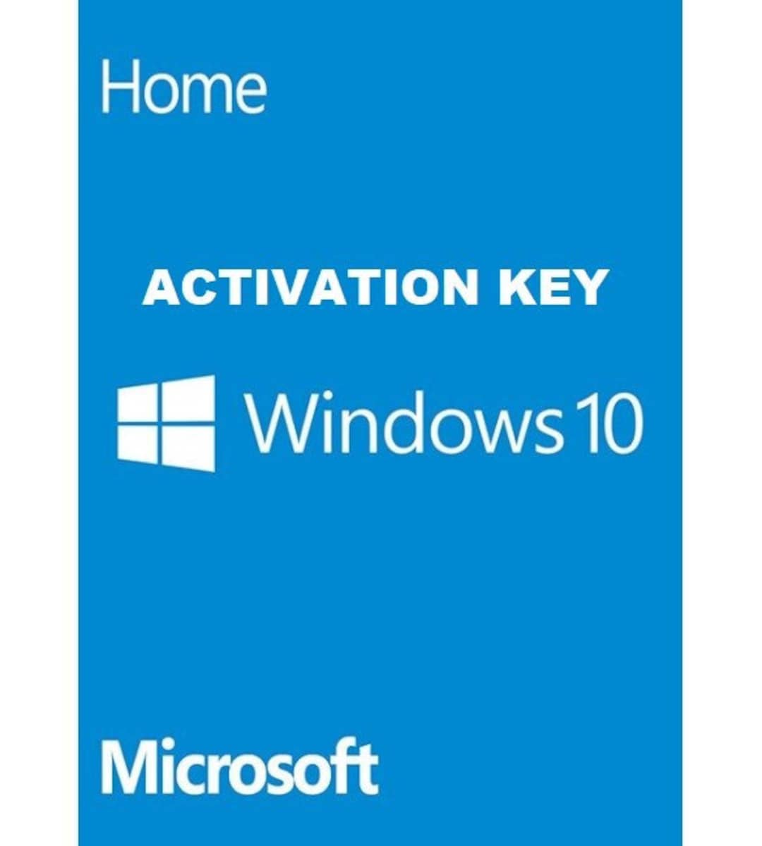 Windows 10 Home Activation Key Etsy