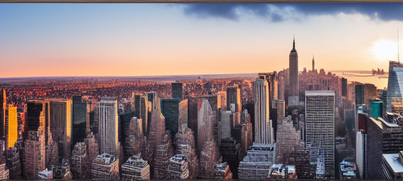Printable Manhattan skyline wallpaper, Skyline Art Print, Wall Art Digital Download, digital download