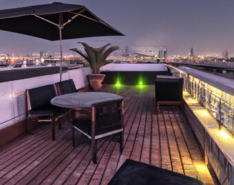 Dubai Skyline: Versatile Virtual Background for Zoom, Microsoft Teams, and Wallpaper Use