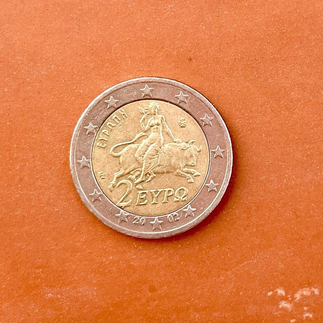 moneda 2 euro grecia 2002 cu s