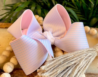 Hospital Stripe Boutique Bow