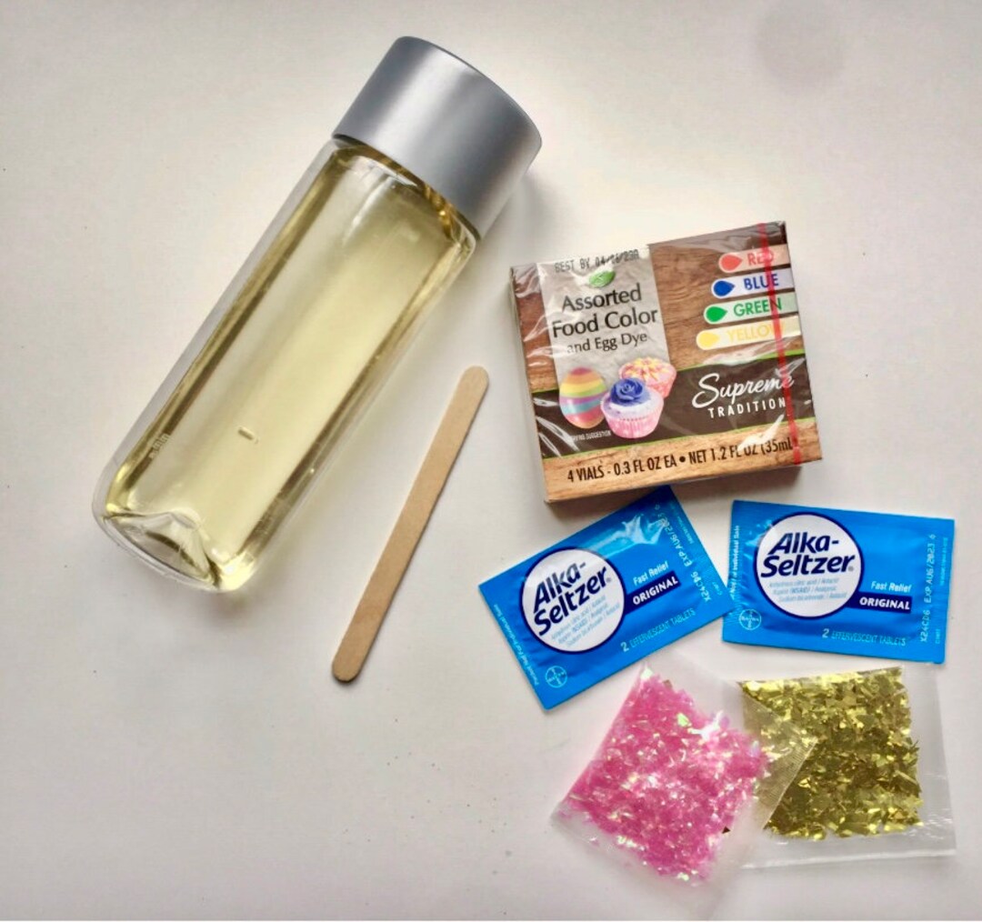 DIY Lava Lamp Kit Homemade Science Kit for Kids Homeschool Etsy