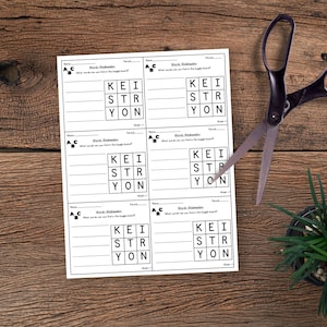 Wordy Wednesday Warm-ups - Classroom Materials