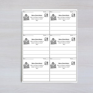 Weekly Warm-ups *PACK #1* // Warm-ups for Each Day of the Week // Classroom Materials // Ideal for Grades 5-12 // Black + White