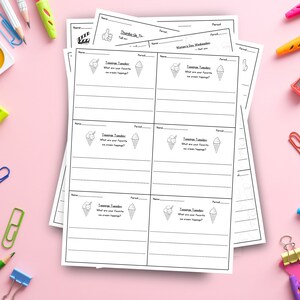 Weekly Warm-ups *PACK #2* // Warm-ups for Each Day of the Week // Classroom Materials // Ideal for Grades 5-12 // Black + White