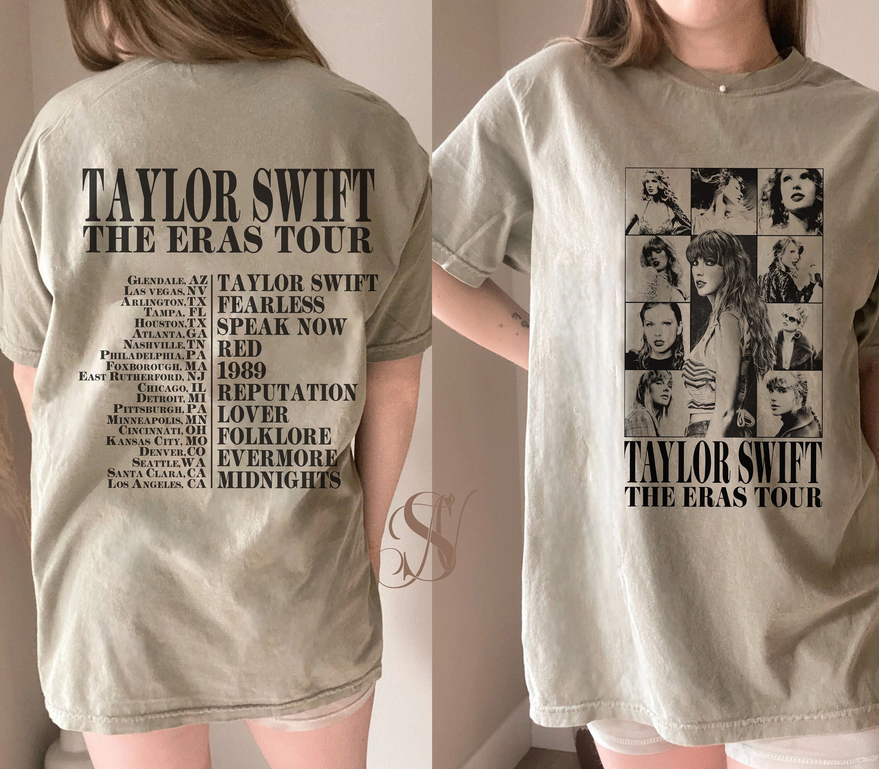 The Eras Tour Merch T-shirt Men Women Short Sleeve T-shirt UK Gift* - Foto 2