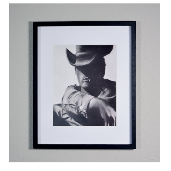 Vintage Cowboy Art Print/Wall Art- One Hell of a Life