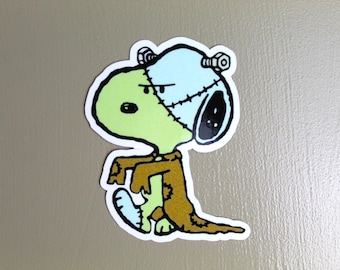 Zombie Snoopy Sticker, Peanuts sticker, Halloween Snoopy Sticker, Peanuts, Stay hydrated Sticker, snoopy sticker, snoopy, peanuts halloween