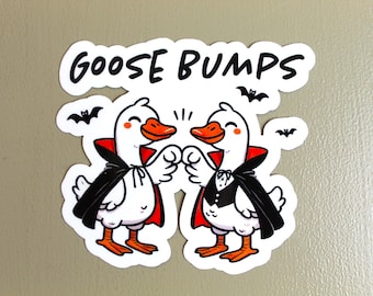 Goose Bumps Sticker, Funny Sticker, Goose Sticker, Funny Meme Decal For Water Bottles, Laptops, Tumblers, Hydroflasks, Goose, Funny stickers