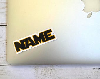 Personalized Far Far Away Star Name Sticker
